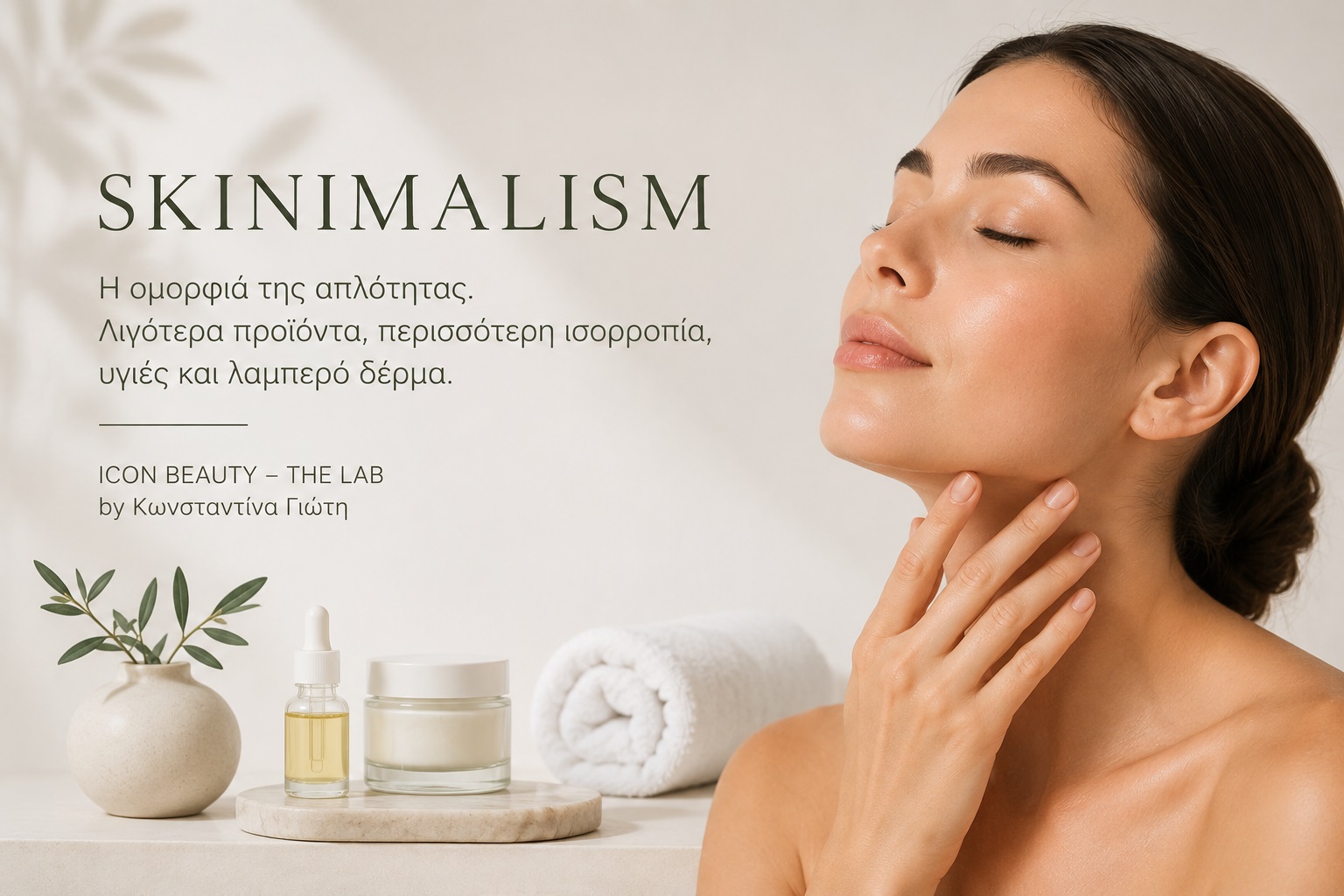 Το μεγαλύτερο λάθος που κάνουμε σήμερα στο skincare — και γιατί το skinimalism ήρθε για να μείνει